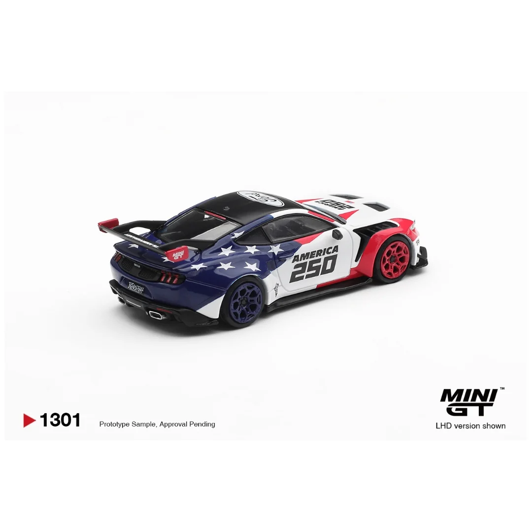 Mini GT Blister #1301: Ford Mustang GTD America 250 USA Exclusive: Catalogue Image 3