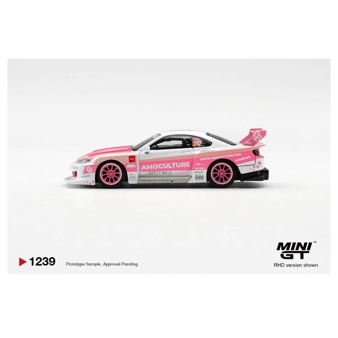 Mini GT Blister #1239: Nissan SILVIA (S15) Lb-super Silhouette AMOCULTURE: Catalogue Image 4